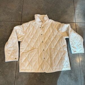 Ralph Lauren Quilted White Jacket